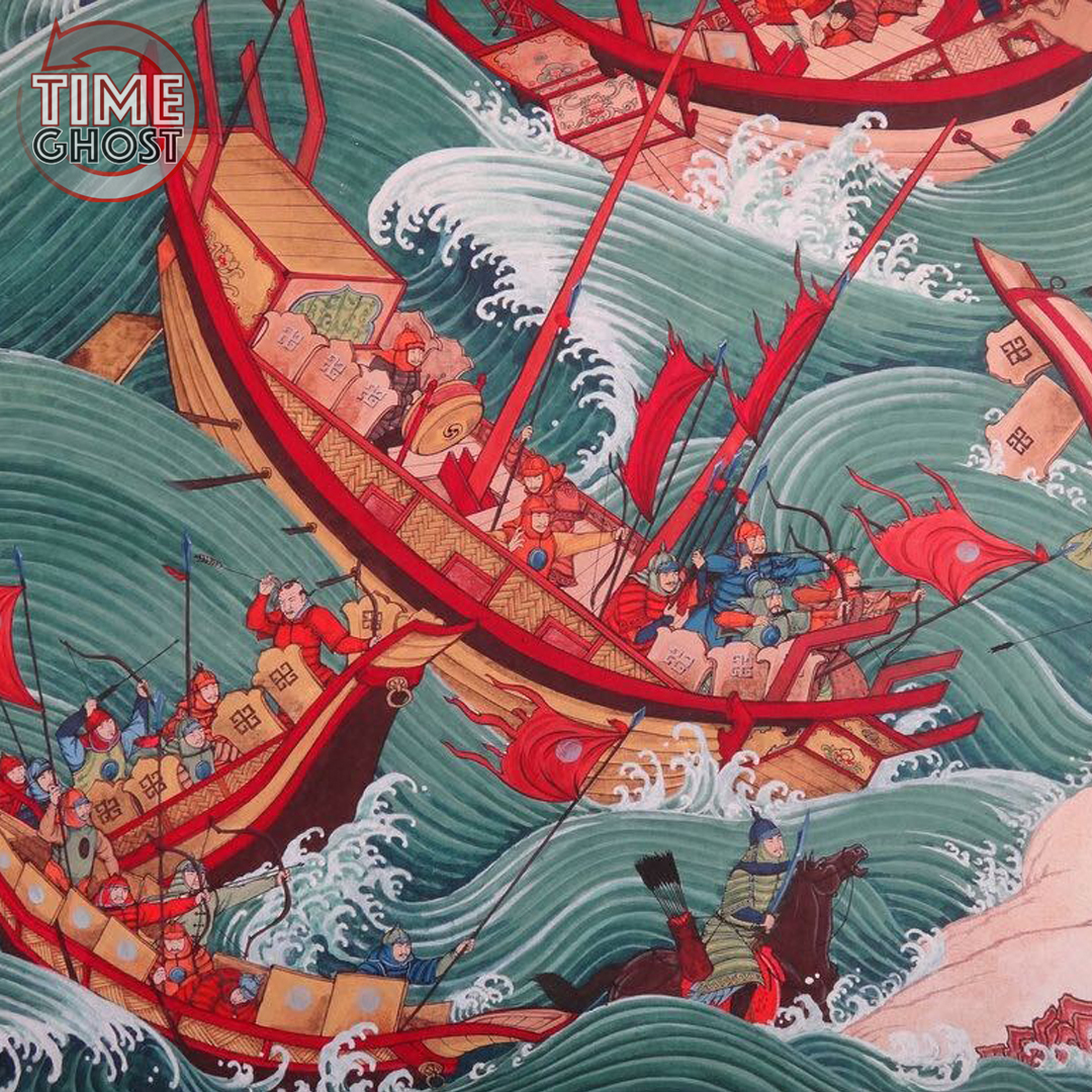 The Storm During the Mongol Invasion of Japan